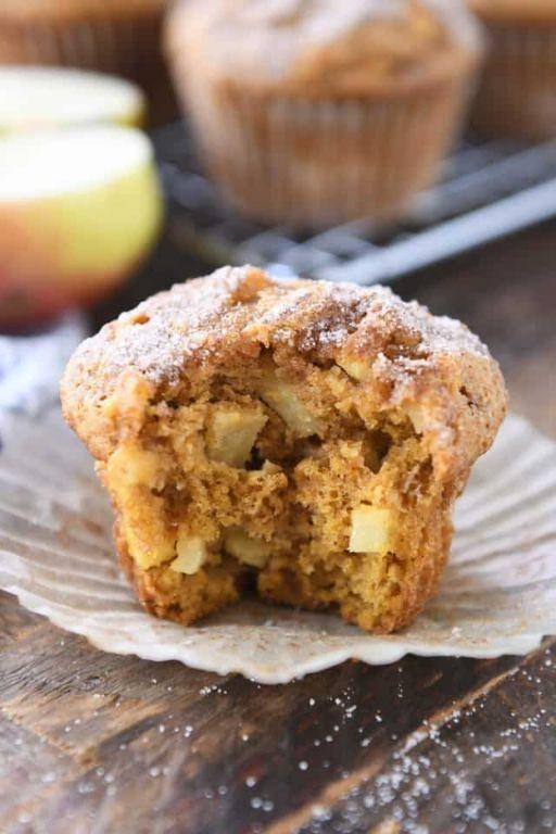 Apple Pumpkin Spice Muffins