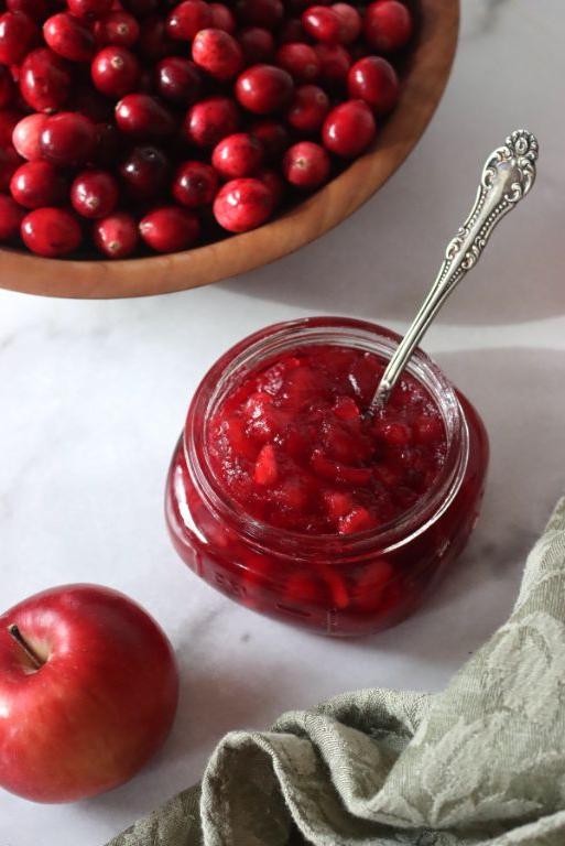 Apple and Cranberry Jelly