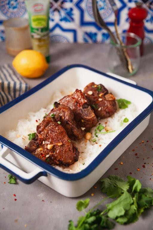 Asian Inspired Air Fryer Lamb Chops