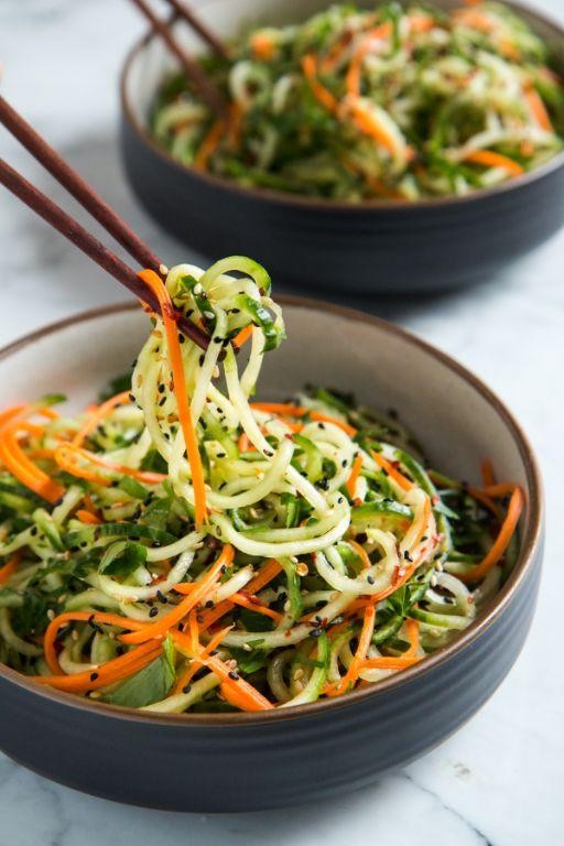 Asian Sesame Cucumber Salad
