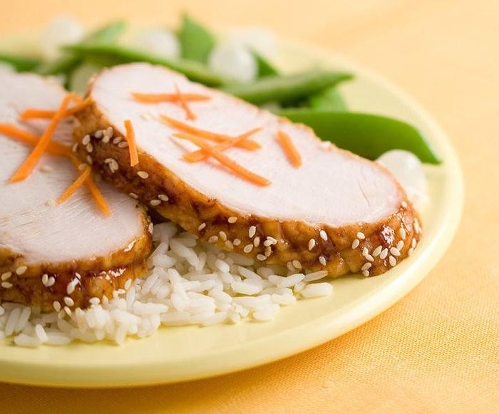Asian-Inspired Butterball Turkey Breast with Soy Ginger Glaze