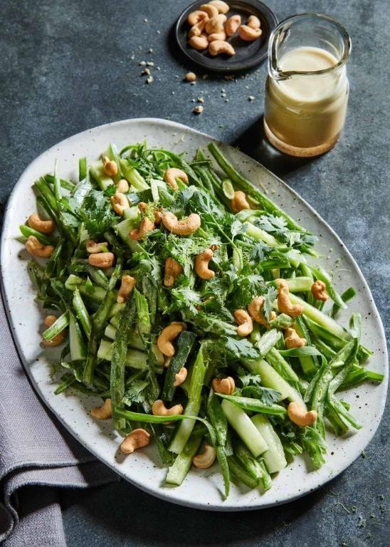 Asian-Inspired Green Bean Salad with Sesame Dressing
