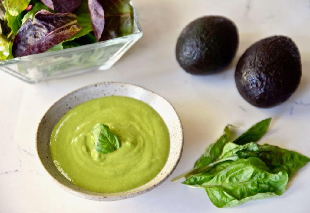 Avocado Basil Cream Sauce