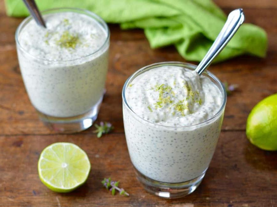 Avocado Lime Chia Pudding Bowl