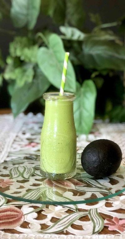 Avocado Spinach Low Carb Protein Shake