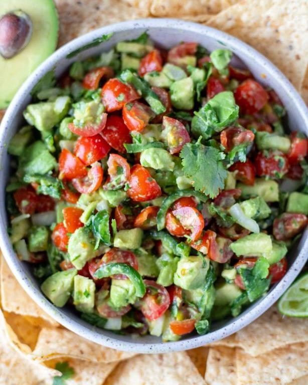 Avocado and Canned Tomato Salsa