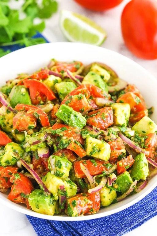 Avocado and Tomato Salad