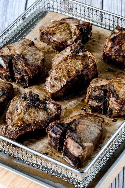 BBQ Air Fryer Lamb Chops