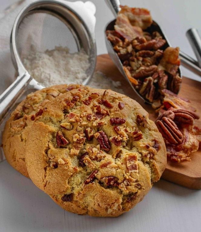 Bacon Maple Pecan Cookies