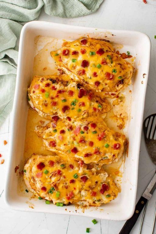 Bacon Ranch Crack Chicken Breast