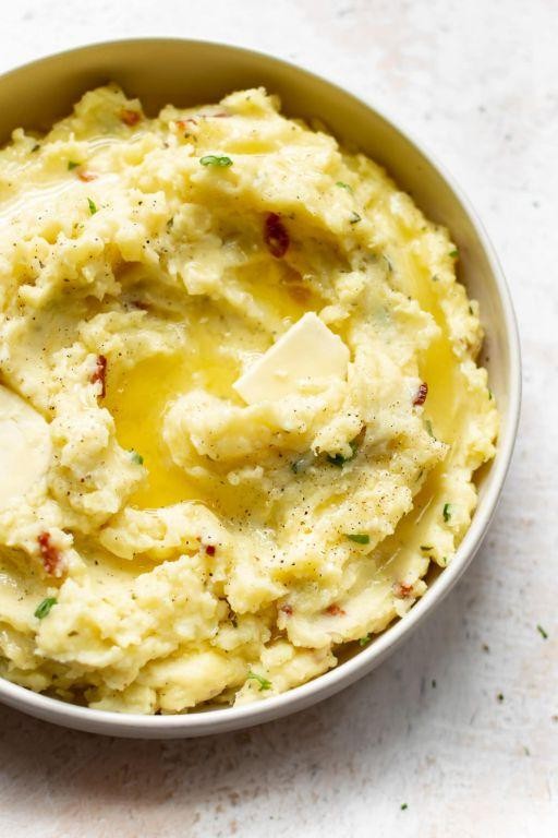 Bacon Ranch Mashed Potatoes
