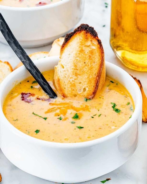 Bacon and Cheddar Cheese Soup