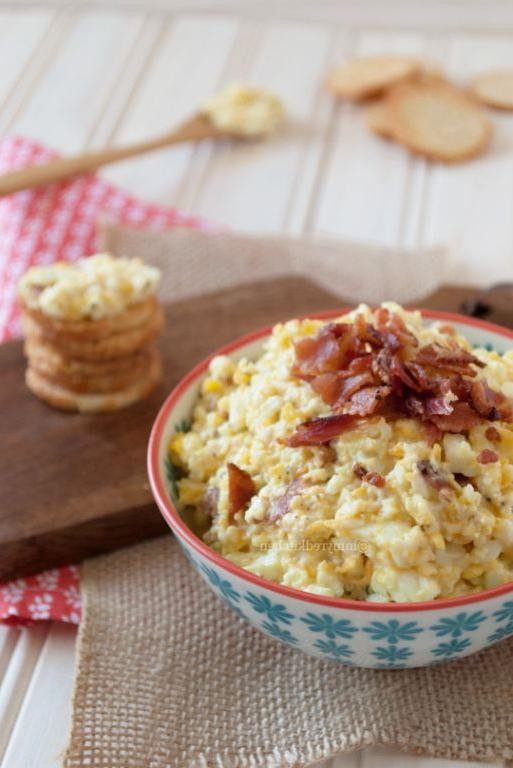 Bacon and Cheddar Egg Salad