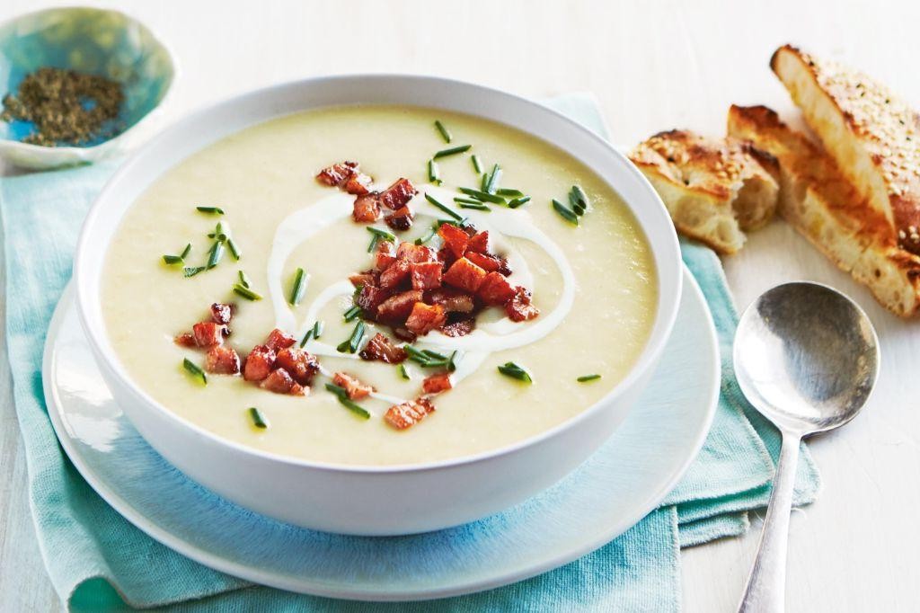 Bacon and Leek Cream Soup