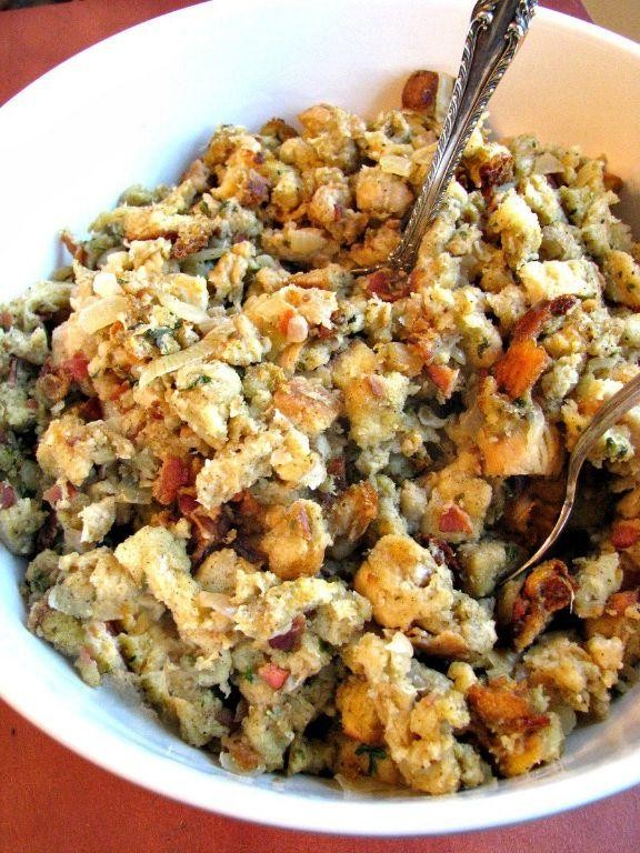 Bacon and Onion Stovetop Stuffing