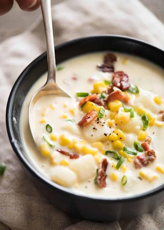 Bacon and Sweet Corn Chowder