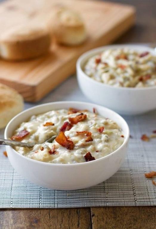 Bacon and Wild Rice Soup