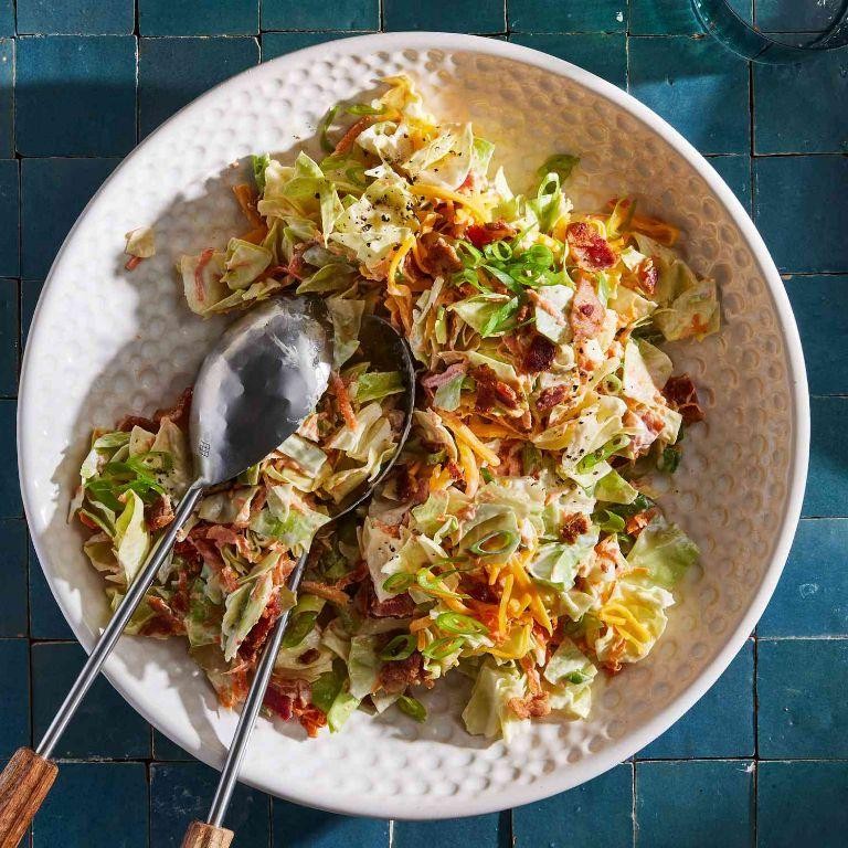 Bacon-Infused Cabbage Salad