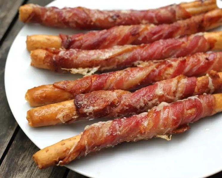 Bacon-Wrapped Breadsticks
