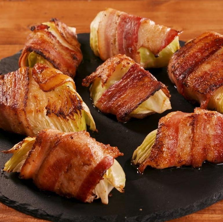 Bacon-Wrapped Cabbage Rolls