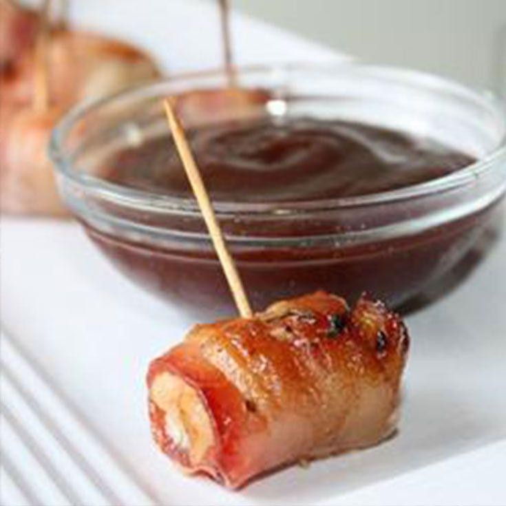 Bacon-Wrapped Chicken Croquettes