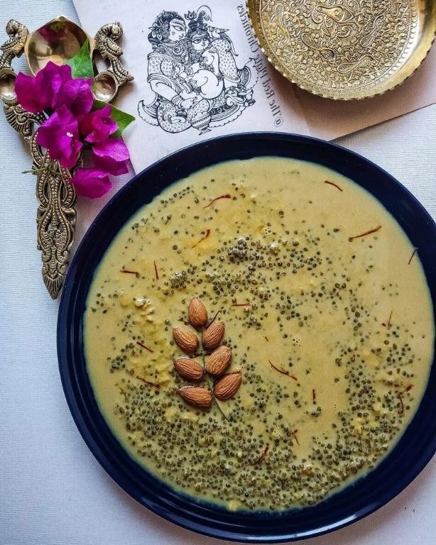 Bajra Kheer with Cardamom