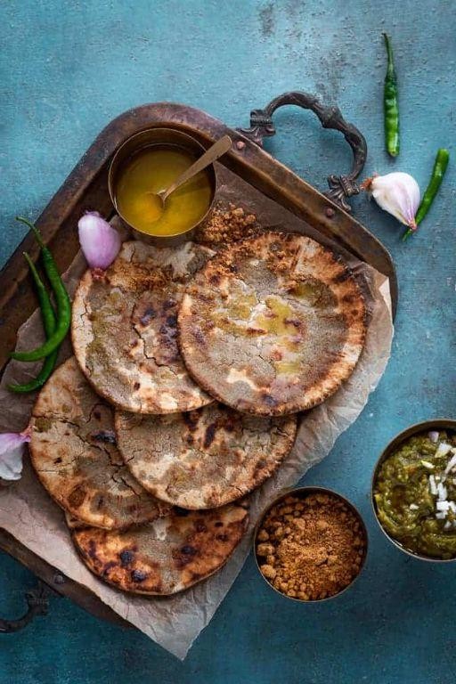 Bajra Roti with Ghee