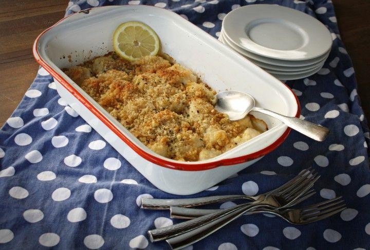 Baked Scallops with Ritz Cracker Topping