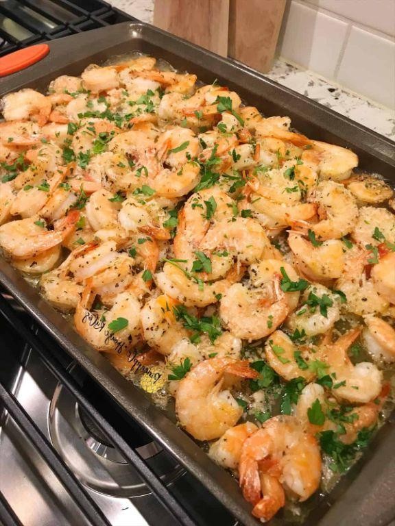 Baked Shrimp Parmesan