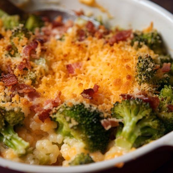 Baked Sorghum and Cheese Casserole
