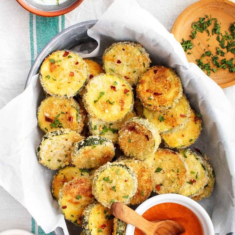 Baked Zucchini Chips