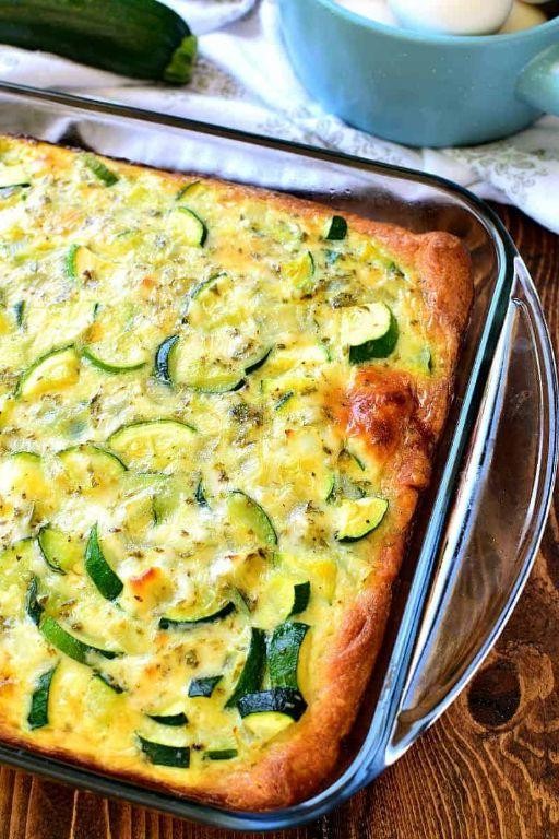 Baked Zucchini and Egg Casserole