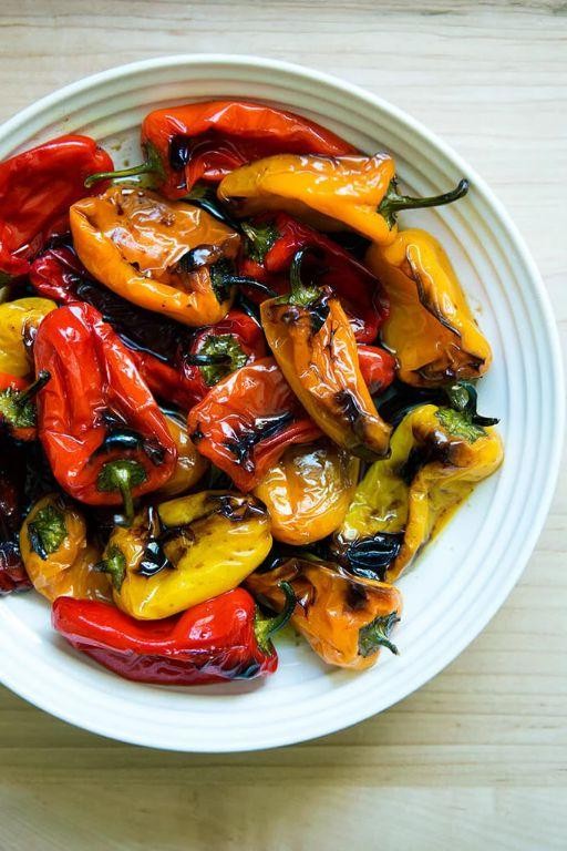 Balsamic Glazed Roasted Peppers