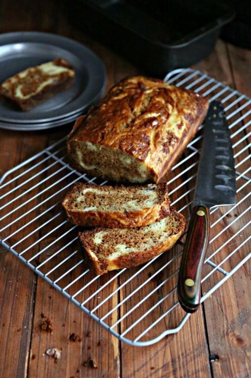 Banana Mascarpone Bread