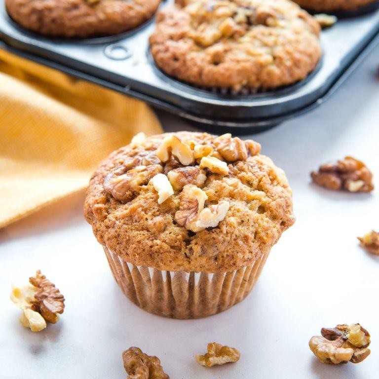 Banana Nut Bread Muffins