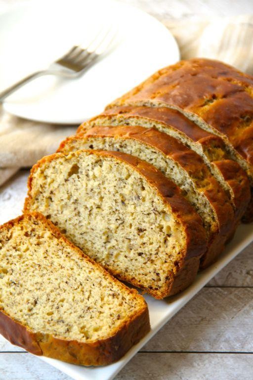 Banana Nut Bread with Greek Yogurt