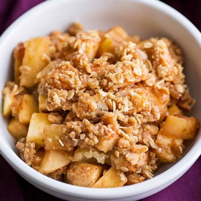 Barley and Apple Crisp