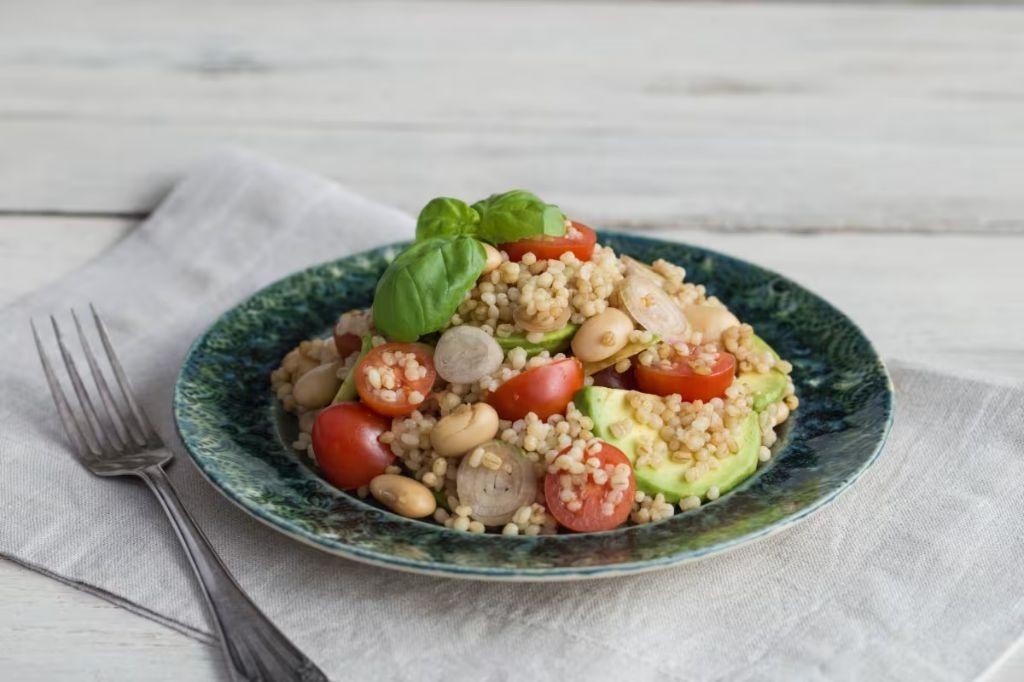 Barley and Avocado Salad