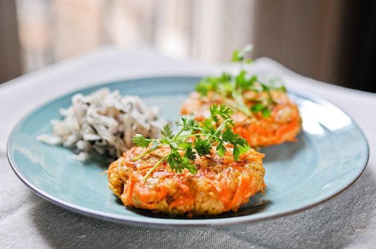 Barley and Carrot Fritters