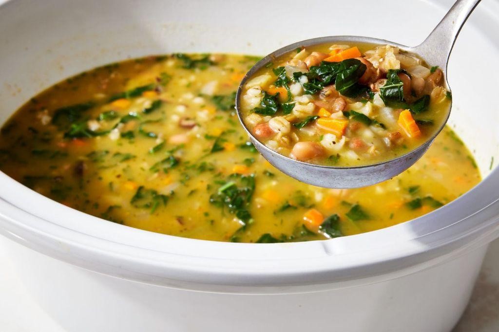 Barley and Kale Soup