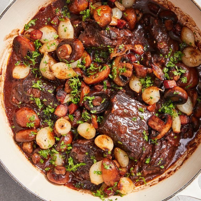 Beef Bourguignon with Cubed Beef