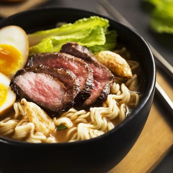 Beef Brisket Ramen Soup