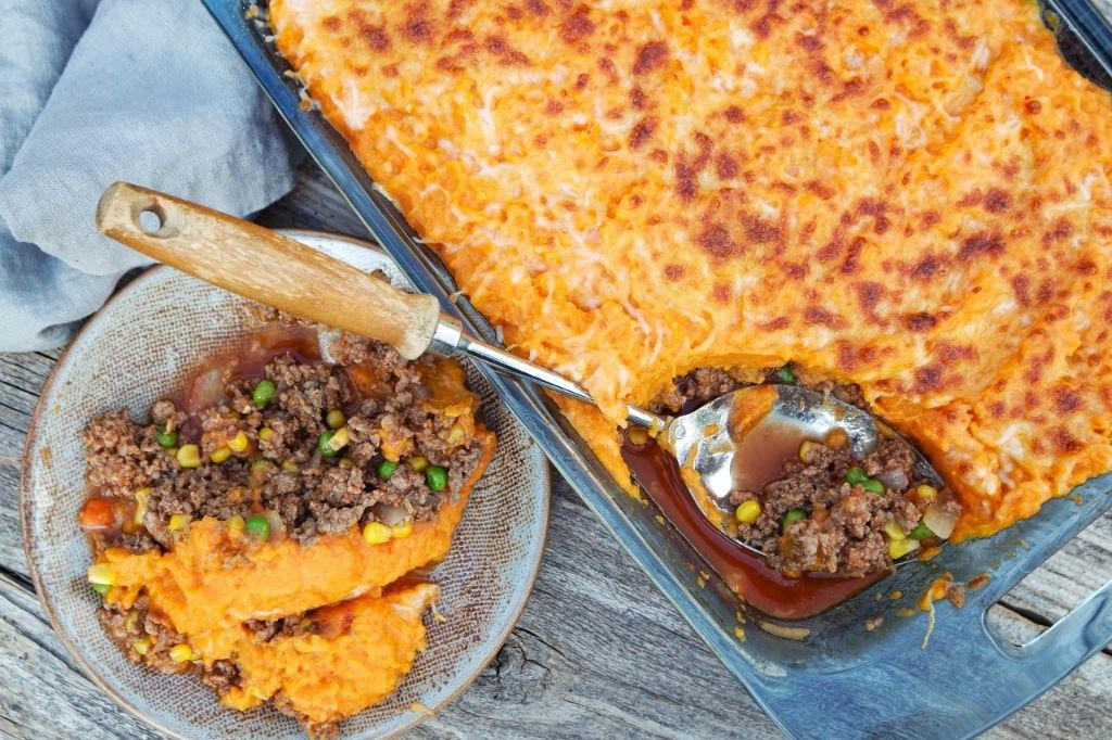 Beef and Sweet Potato Casserole