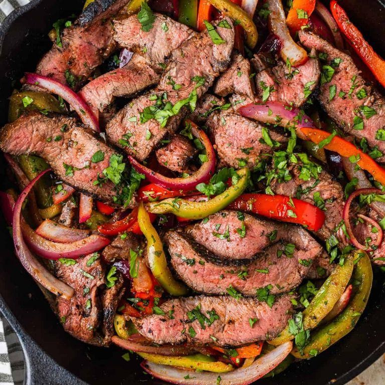 Beer and Cilantro Steak Fajita Marinade