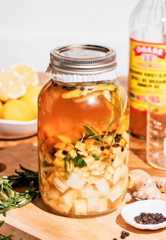 Beet-Infused Fire Cider