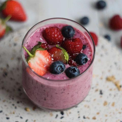 Berry Blast Antioxidant Smoothie
