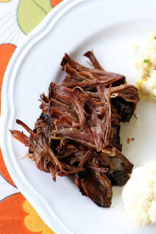 Bison Roast with Bourbon and Brown Sugar Glaze