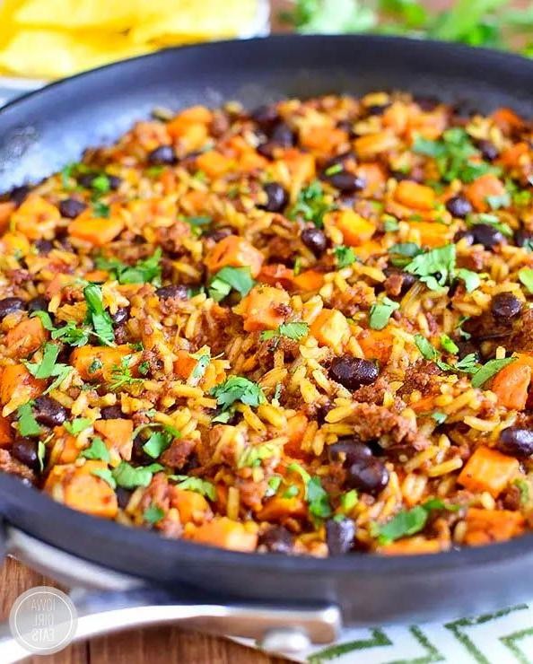 Black Bean and Chorizo Skillet