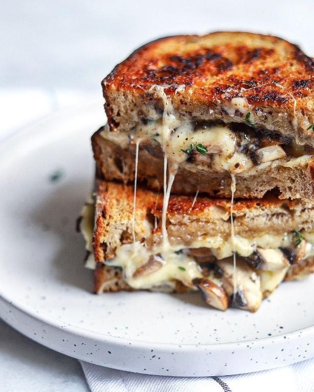 Black Truffle and Mushroom Grilled Sandwich