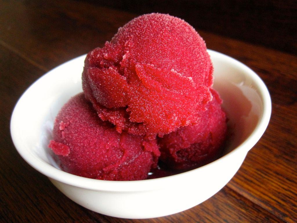 Blackberry Lemon Sorbet